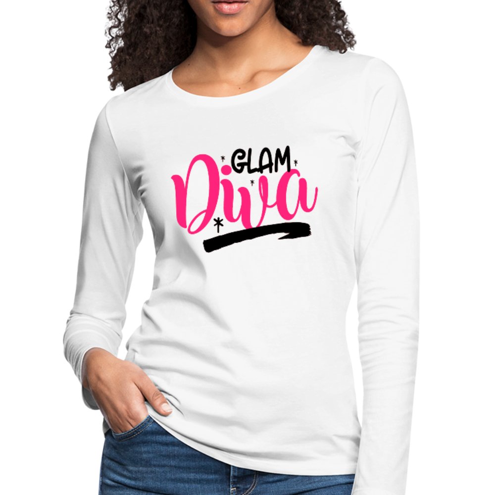 Glam Diva Long Sleeve Ladies Shirt - Beguiling Phenix Boutique
