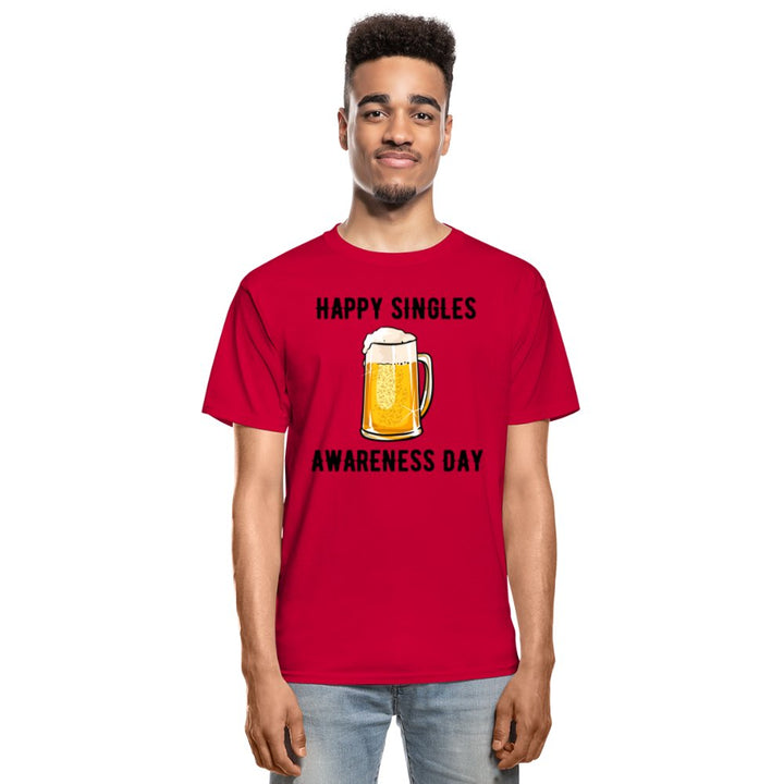 Happy Singles Awareness Day Tagless T-Shirt - Beguiling Phenix Boutique