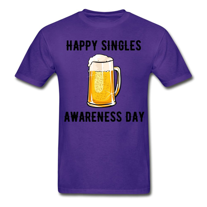 Happy Singles Awareness Day Tagless T-Shirt - Beguiling Phenix Boutique