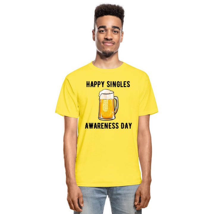 Happy Singles Awareness Day Tagless T-Shirt - Beguiling Phenix Boutique
