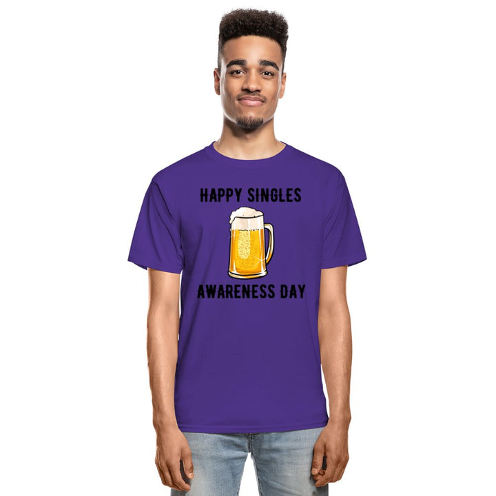 Happy Singles Awareness Day Tagless T-Shirt - Beguiling Phenix Boutique