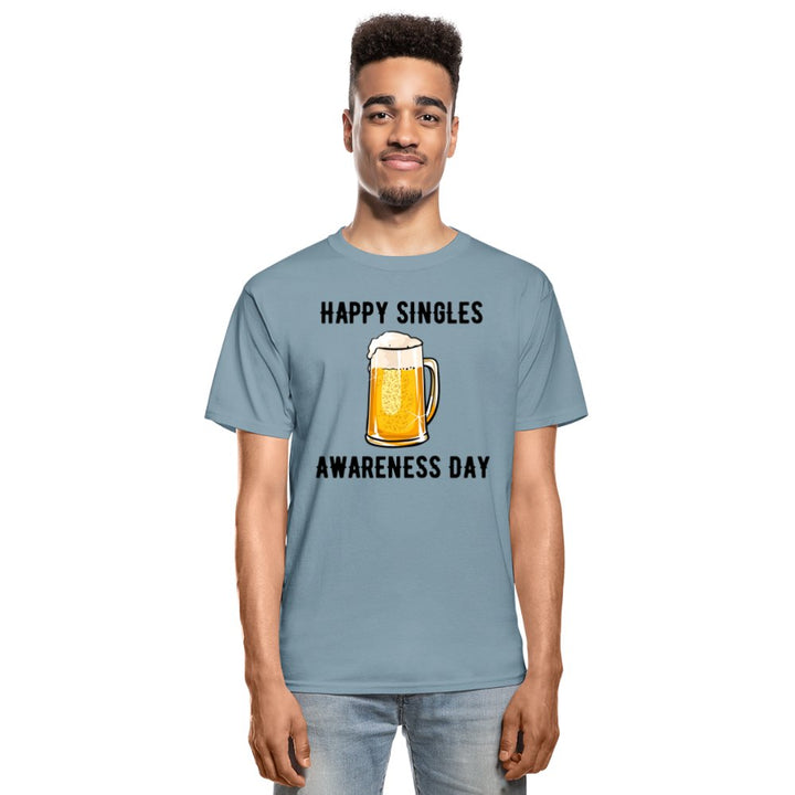 Happy Singles Awareness Day Tagless T-Shirt - Beguiling Phenix Boutique