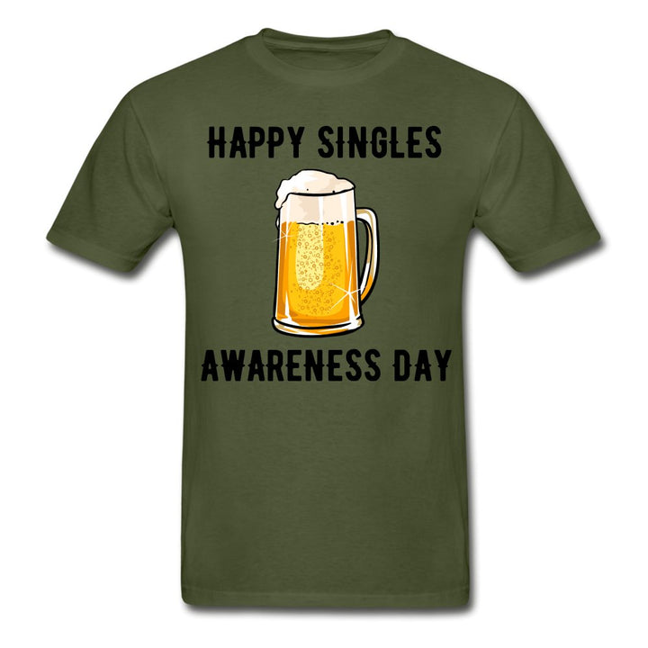 Happy Singles Awareness Day Tagless T-Shirt - Beguiling Phenix Boutique