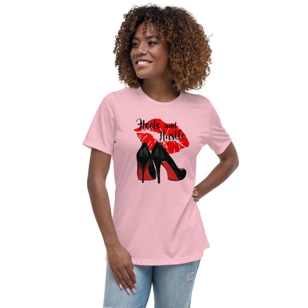 Heels & Hustle Women's Relaxed T-Shirt - Beguiling Phenix Boutique