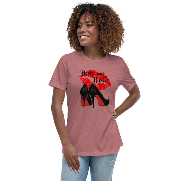 Heels & Hustle Women's Relaxed T-Shirt - Beguiling Phenix Boutique