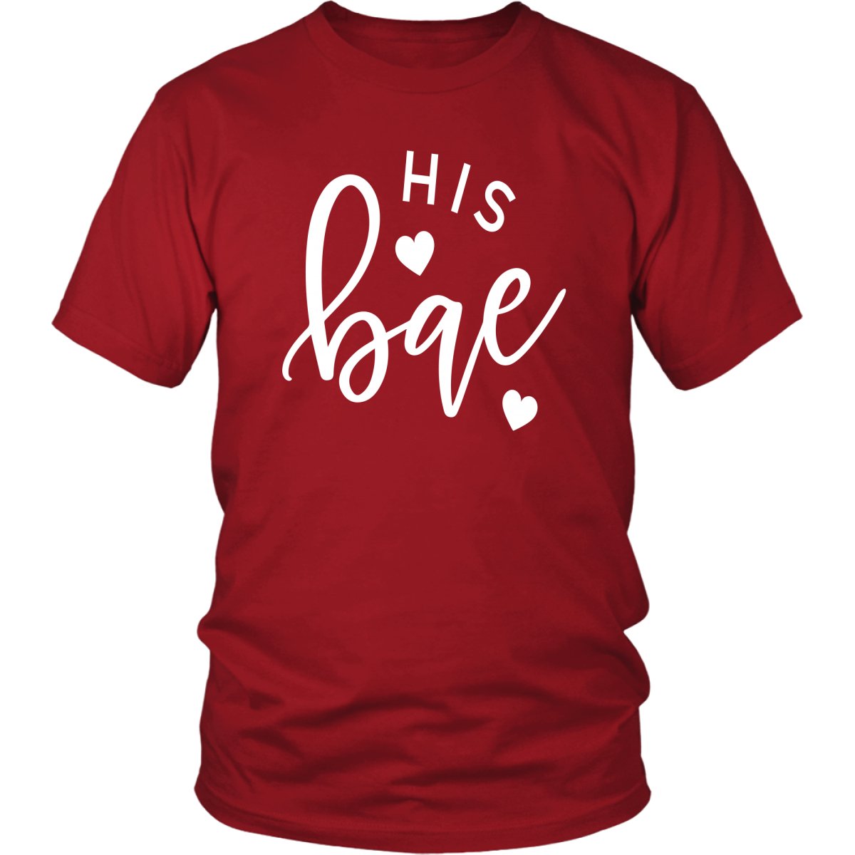 Her Bae His Bae Couple's Shirt - Beguiling Phenix Boutique