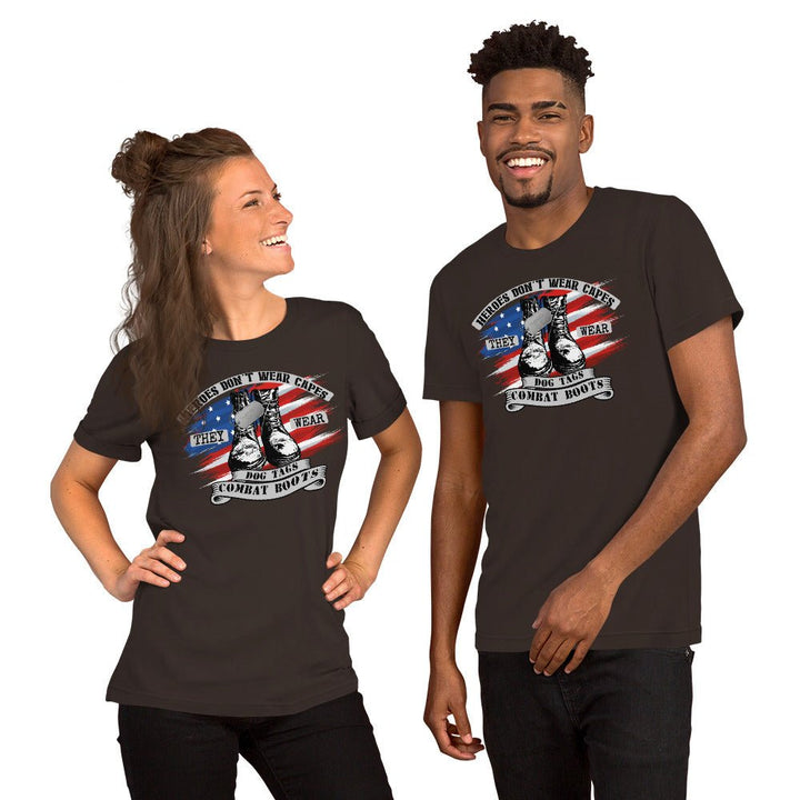 Heroes Don't Wear Capes Unisex T-Shirt - Beguiling Phenix Boutique