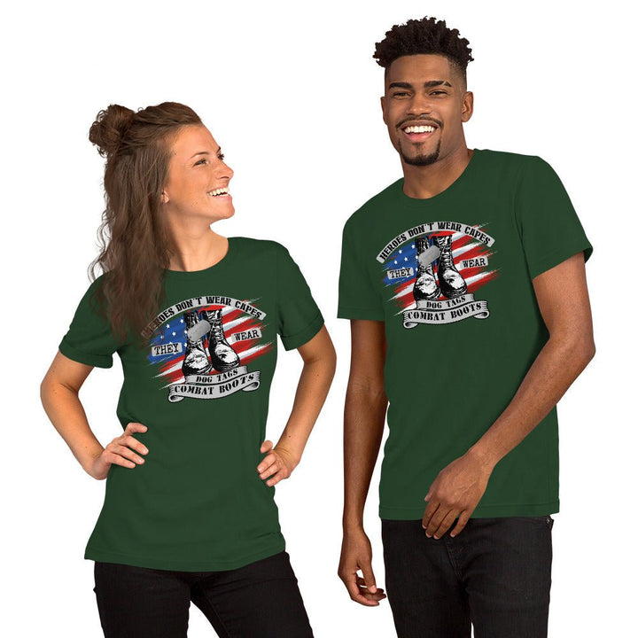 Heroes Don't Wear Capes Unisex T-Shirt - Beguiling Phenix Boutique