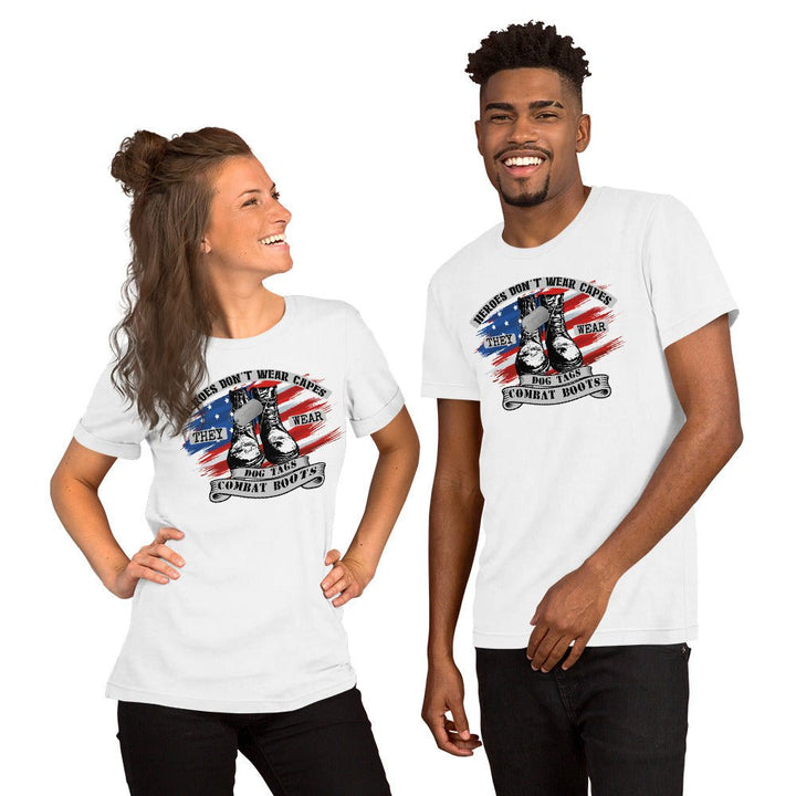 Heroes Don't Wear Capes Unisex T-Shirt - Beguiling Phenix Boutique