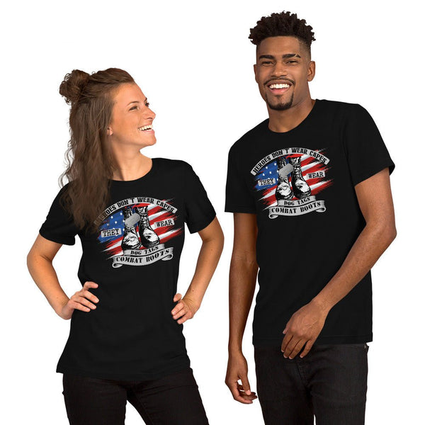 Heroes Don't Wear Capes Unisex T-Shirt - Beguiling Phenix Boutique