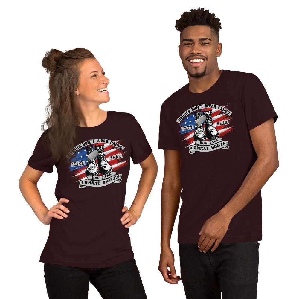 Heroes Don't Wear Capes Unisex T-Shirt - Beguiling Phenix Boutique