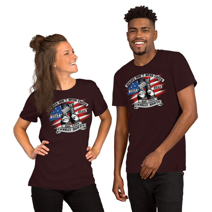 Heroes Don't Wear Capes Unisex T-Shirt - Beguiling Phenix Boutique