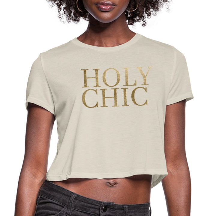 Holy Chic Cropped Shirt - Beguiling Phenix Boutique