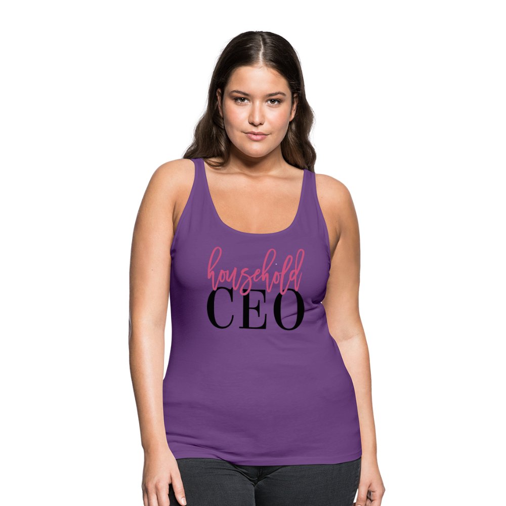 Household CEO Women’s Premium Tank - Beguiling Phenix Boutique