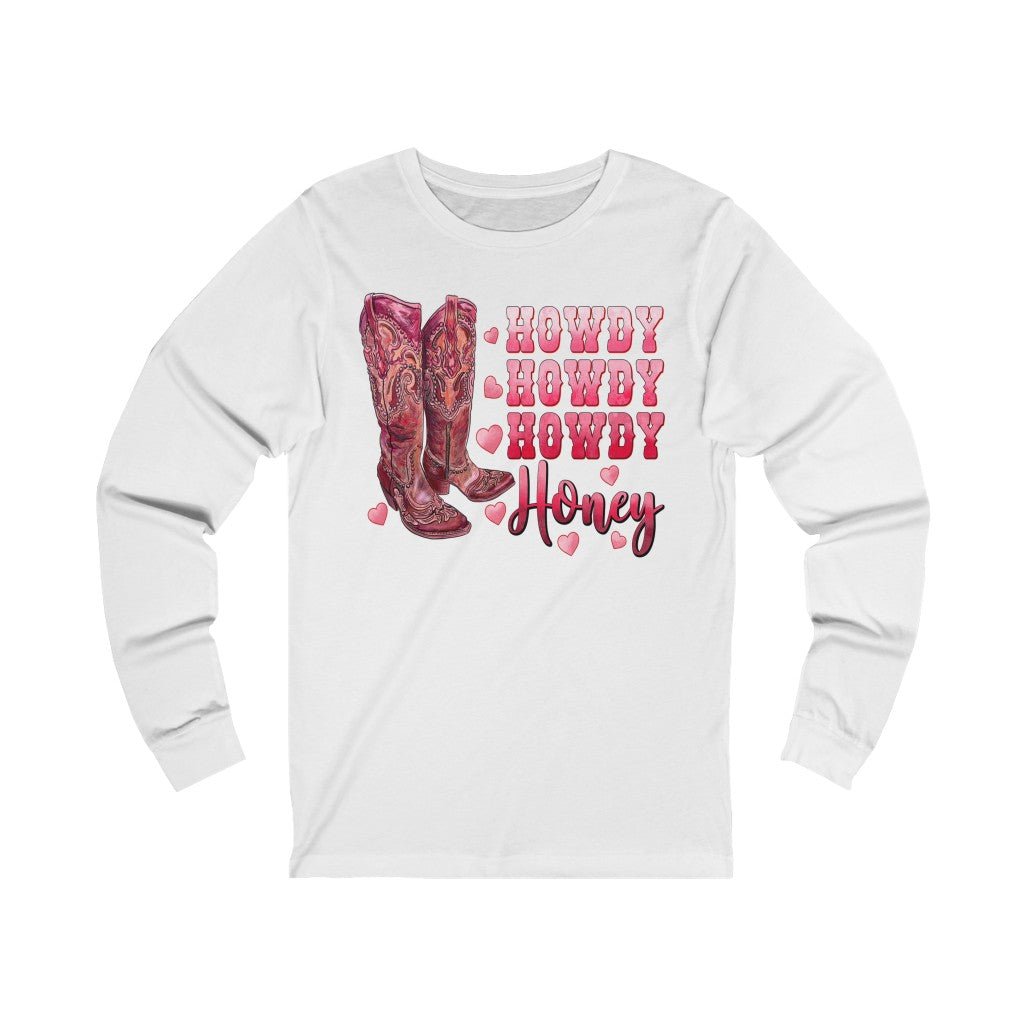 Howdy Honey Unisex Jersey Long Sleeve Tee - Beguiling Phenix Boutique