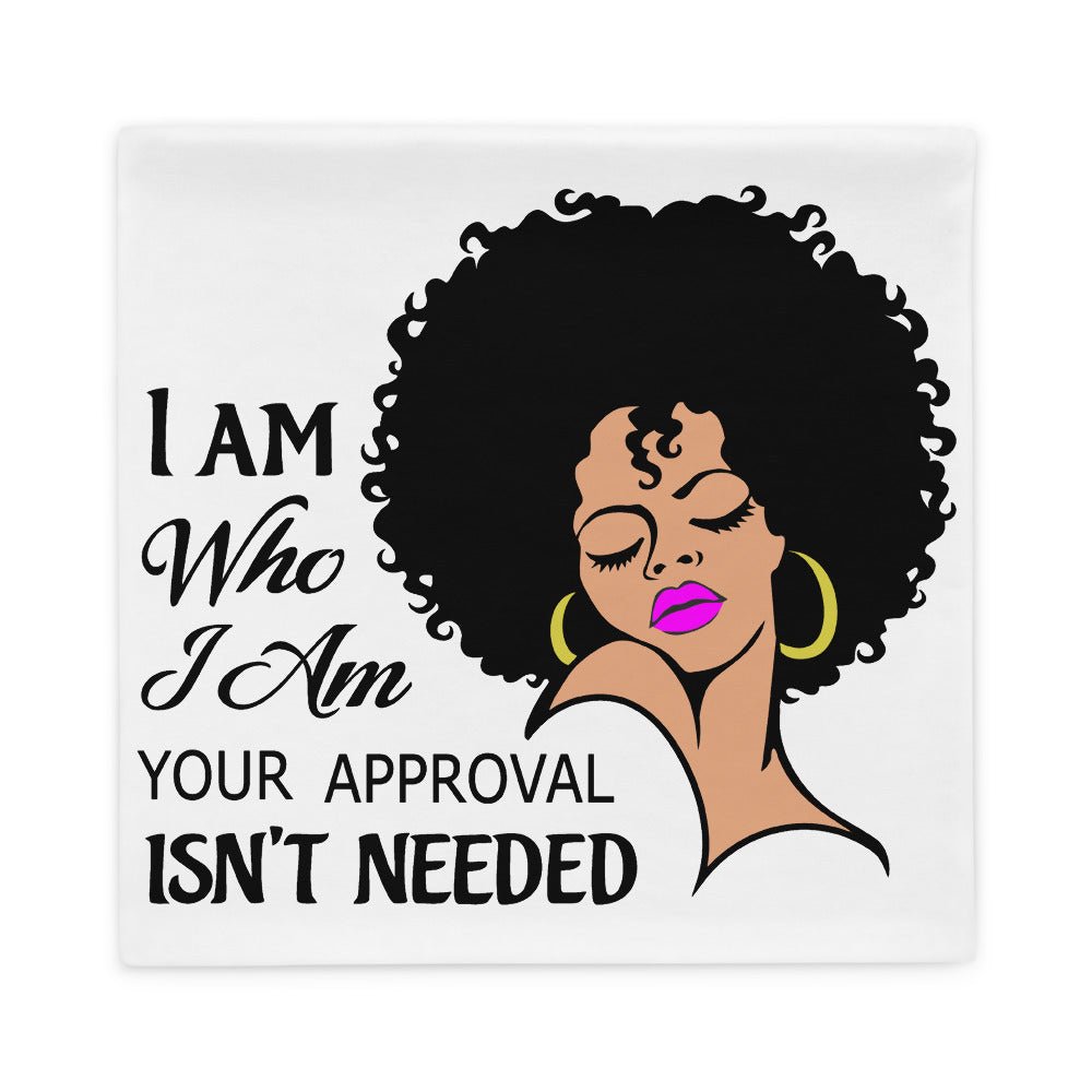 I Am Who I Am Throw Pillow Cover - Beguiling Phenix Boutique
