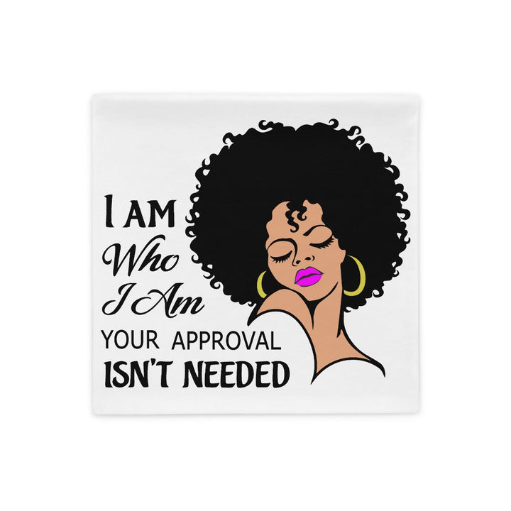 I Am Who I Am Throw Pillow Cover - Beguiling Phenix Boutique
