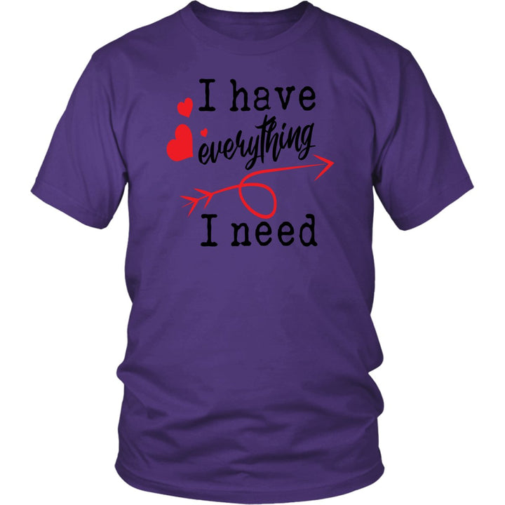 I Have Everything I am Everything Couple's Shirt - Beguiling Phenix Boutique