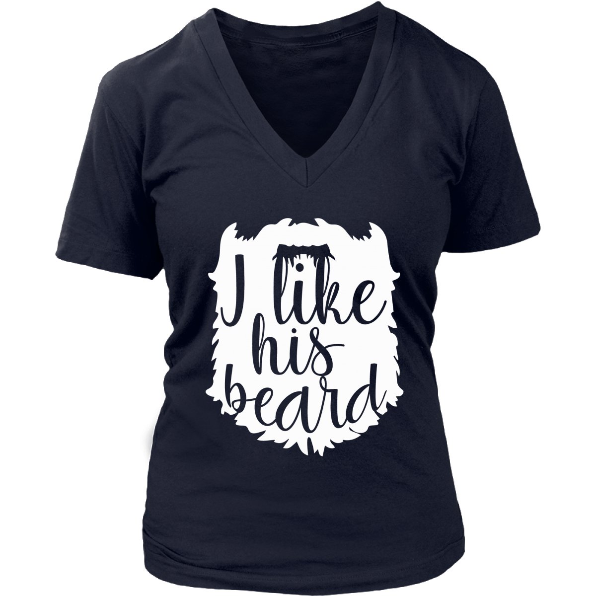 I Like Her Butt/I Like His Beard Couple's Shirt - Beguiling Phenix Boutique