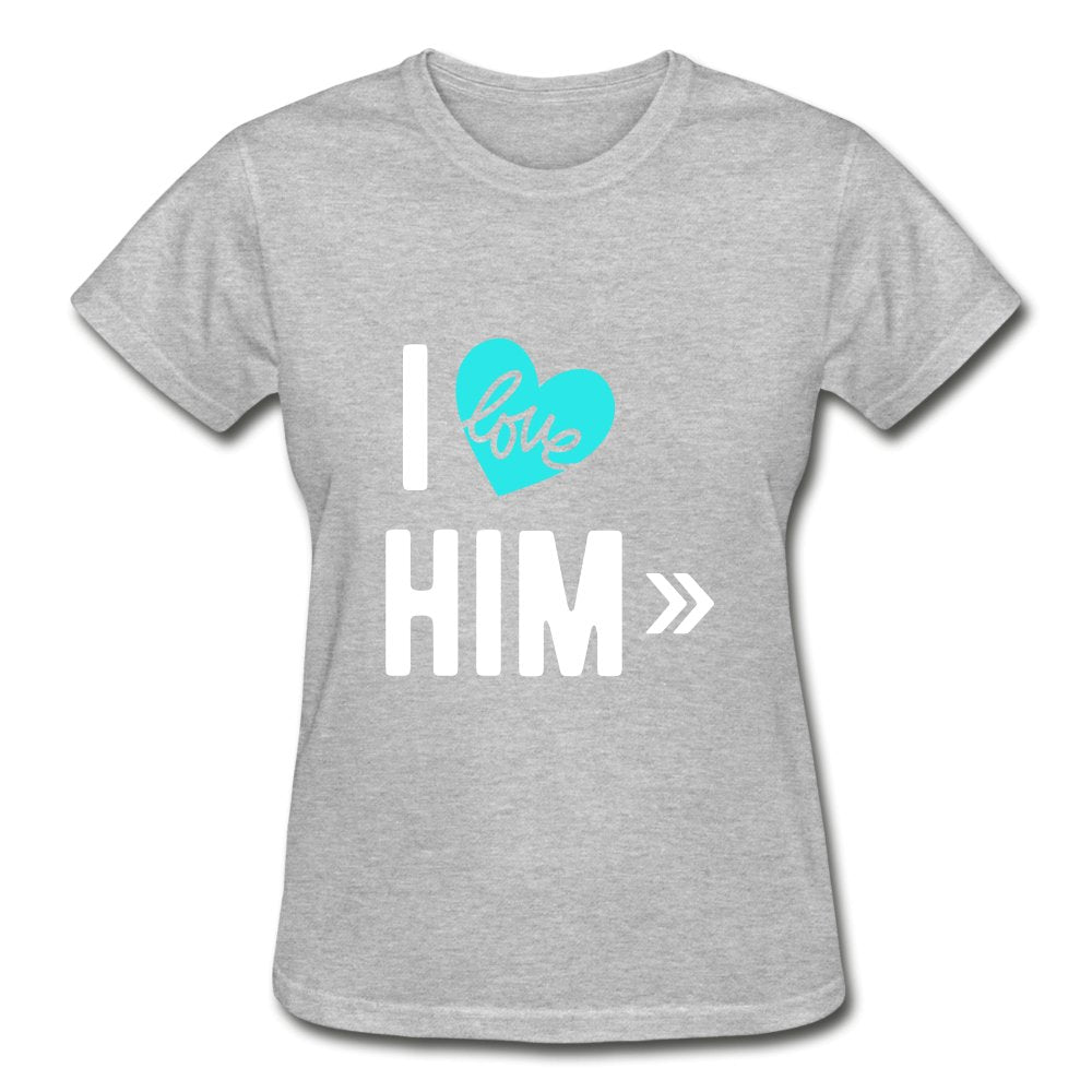 I love him - Ladies Shirt - Beguiling Phenix Boutique