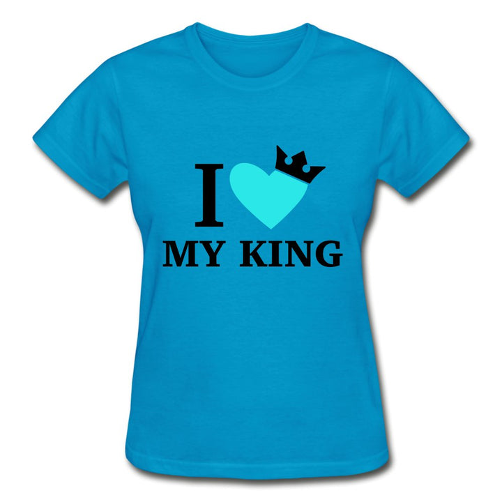 I Love My King - Ladies Shirt - Beguiling Phenix Boutique