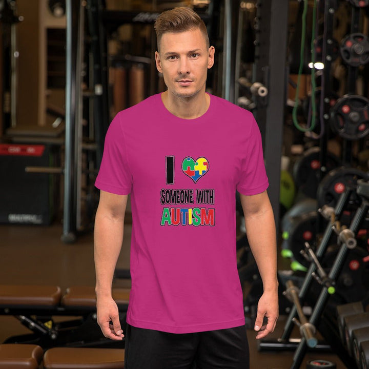 I Love Someone With Autism Unisex Shirt - Beguiling Phenix Boutique