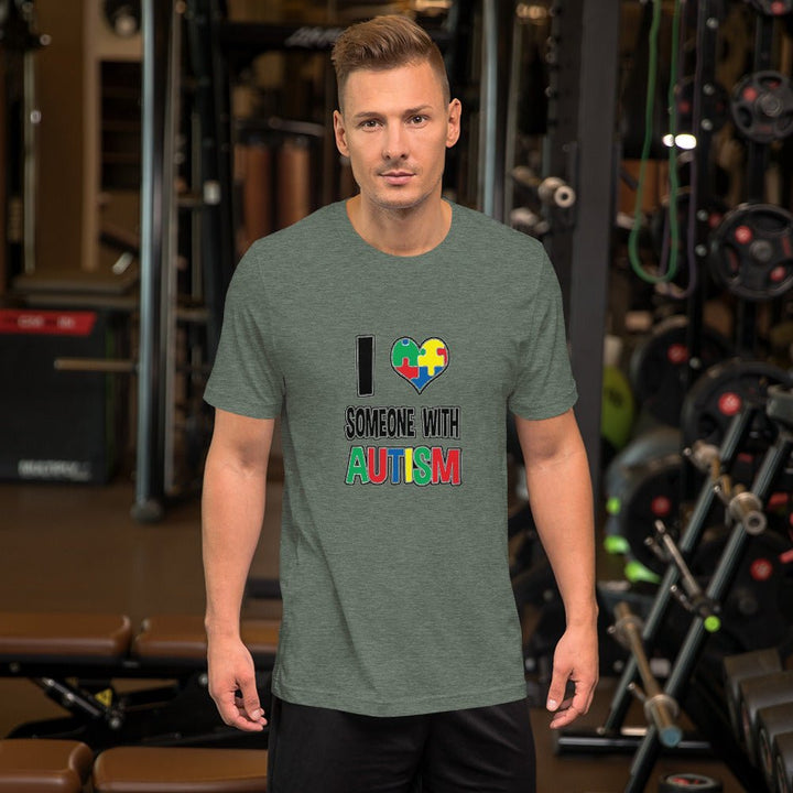 I Love Someone With Autism Unisex Shirt - Beguiling Phenix Boutique