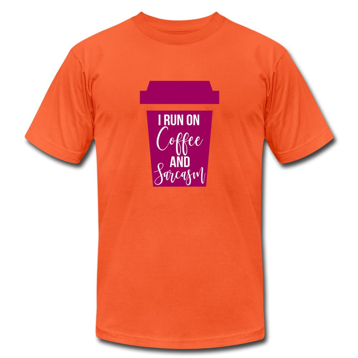 I run On Coffee And Sarcasm Unisex Shirt - Beguiling Phenix Boutique