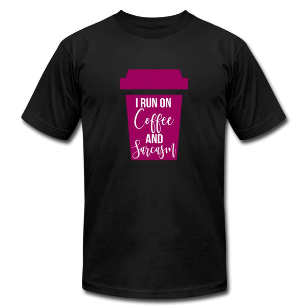 I run On Coffee And Sarcasm Unisex Shirt - Beguiling Phenix Boutique