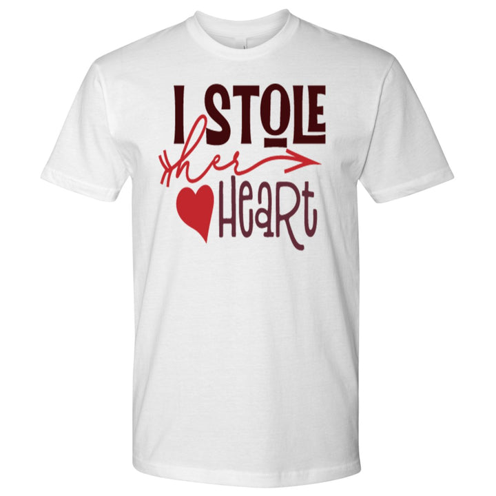 I Stole Her Heart/I am Stealing His Last Name Couple's Shirt - Beguiling Phenix Boutique