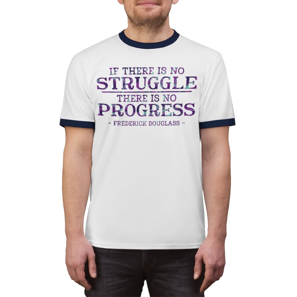 If There Is No Struggle Unisex Ringer Shirt - Beguiling Phenix Boutique