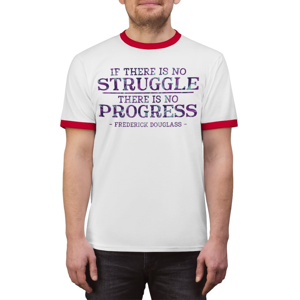 If There Is No Struggle Unisex Ringer Shirt - Beguiling Phenix Boutique