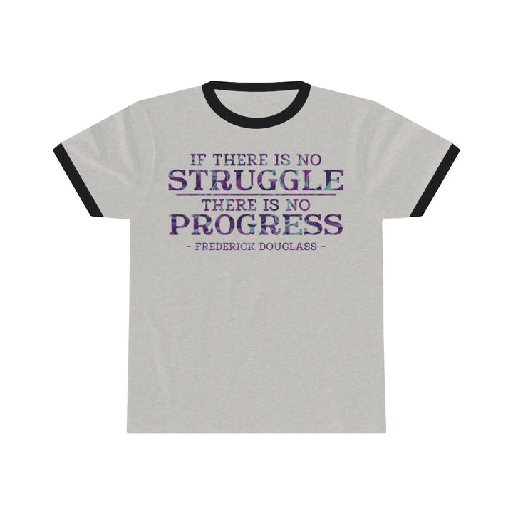 If There Is No Struggle Unisex Ringer Shirt - Beguiling Phenix Boutique
