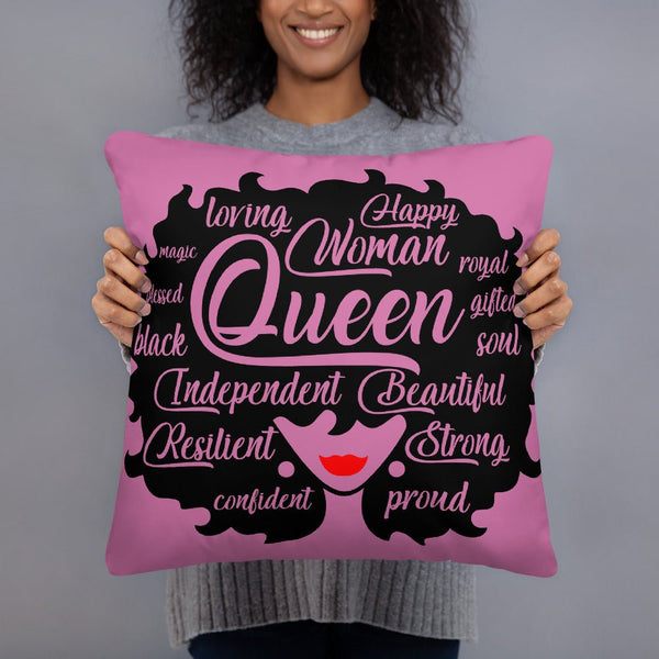 Independent Queen Throw Pillow - Beguiling Phenix Boutique