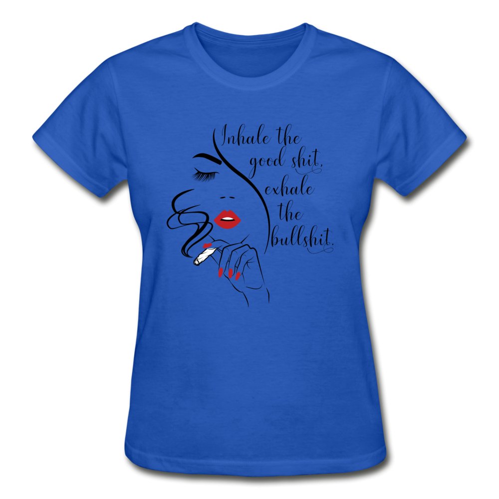 Inhale The Good S Ladies T-Shirt - Beguiling Phenix Boutique