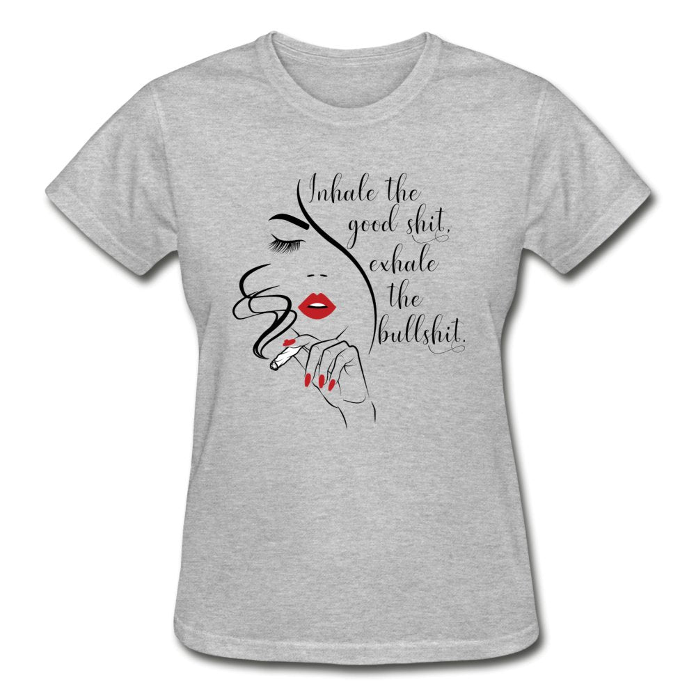Inhale The Good S Ladies T-Shirt - Beguiling Phenix Boutique
