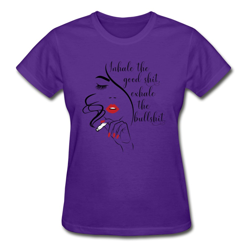 Inhale The Good S Ladies T-Shirt - Beguiling Phenix Boutique