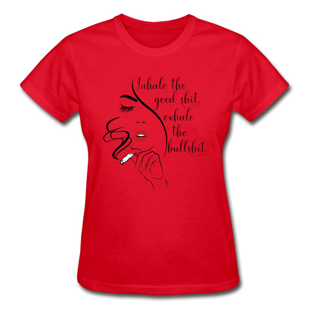 Inhale The Good S Ladies T-Shirt - Beguiling Phenix Boutique