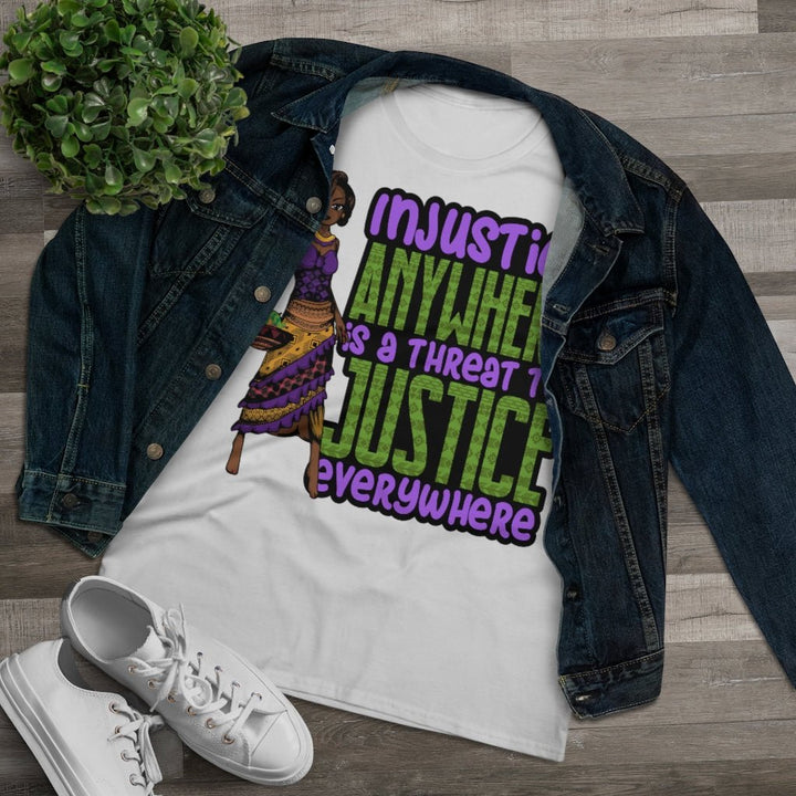 Injustice Anywhere Is A Threat Women's Shirt - Beguiling Phenix Boutique
