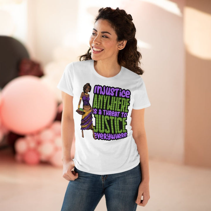 Injustice Anywhere Is A Threat Women's Shirt - Beguiling Phenix Boutique