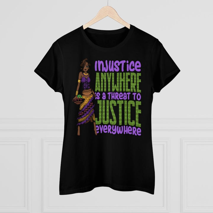 Injustice Anywhere Is A Threat Women's Shirt - Beguiling Phenix Boutique
