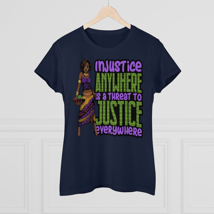 Injustice Anywhere Is A Threat Women's Shirt - Beguiling Phenix Boutique