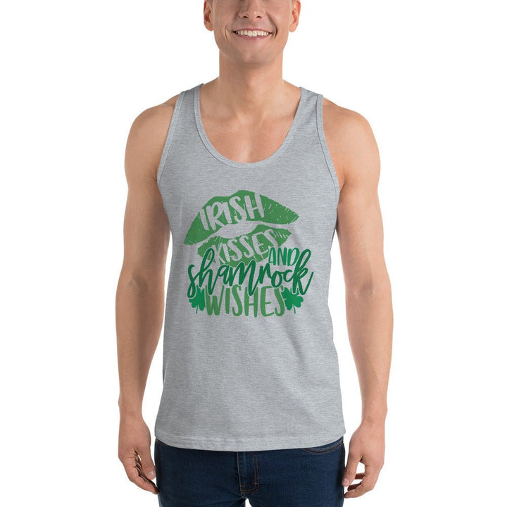 Irish Kisses Shamrock Wishes Unisex Tank - Beguiling Phenix Boutique