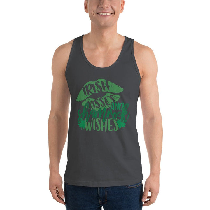 Irish Kisses Shamrock Wishes Unisex Tank - Beguiling Phenix Boutique