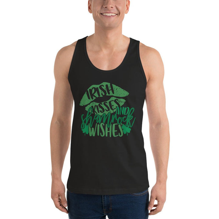 Irish Kisses Shamrock Wishes Unisex Tank - Beguiling Phenix Boutique