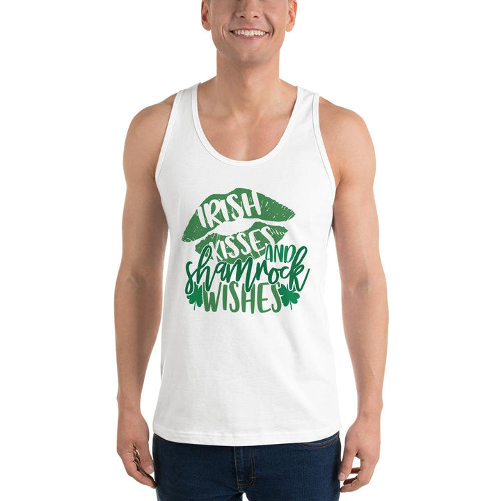 Irish Kisses Shamrock Wishes Unisex Tank - Beguiling Phenix Boutique