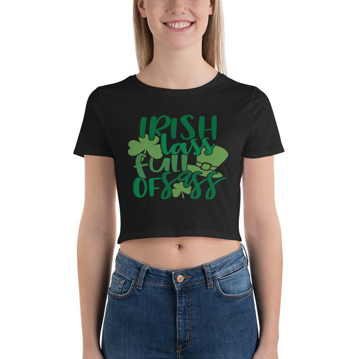 Irish Lass Full of Sass Crop Shirt - Beguiling Phenix Boutique