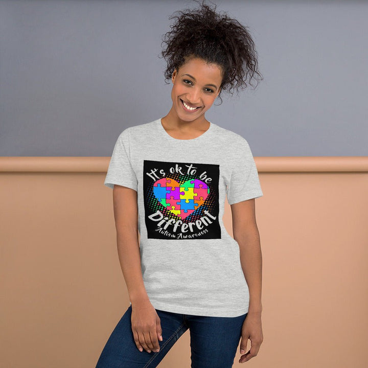 It's Ok To Be Different Autism Awareness Unisex Shirt - Beguiling Phenix Boutique