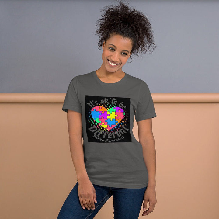 It's Ok To Be Different Autism Awareness Unisex Shirt - Beguiling Phenix Boutique