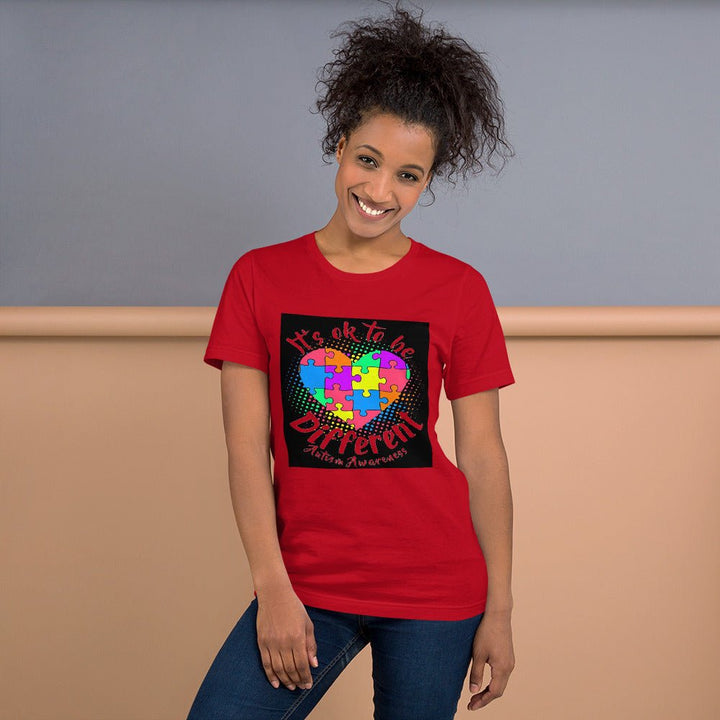 It's Ok To Be Different Autism Awareness Unisex Shirt - Beguiling Phenix Boutique